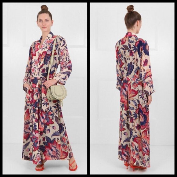 💕CHUFY💕 Vlad Robe ~ Nicu Print Medium-Large M-L NWT - Picture 3 of 16